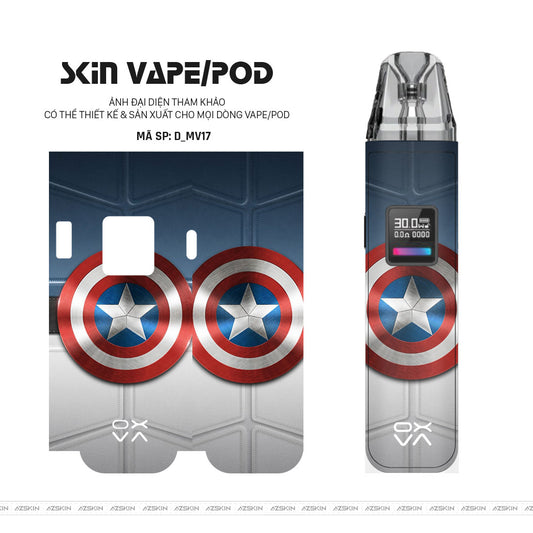 Dán Skin Pod Hình Marvel | D_MV17