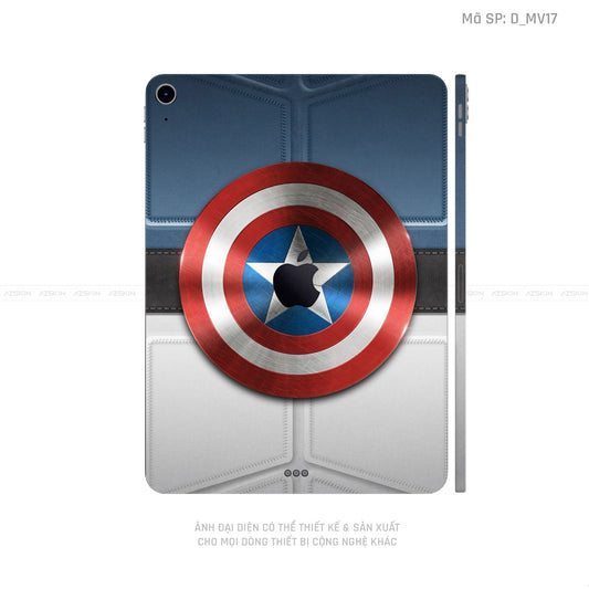 Dán Skin IPad Mini Series Hình Marvel Captain America | D_MV17