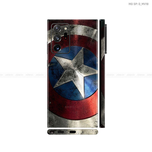 Dán Skin Galaxy Note 20 Series Hình Marvel Captain America | D_MV18