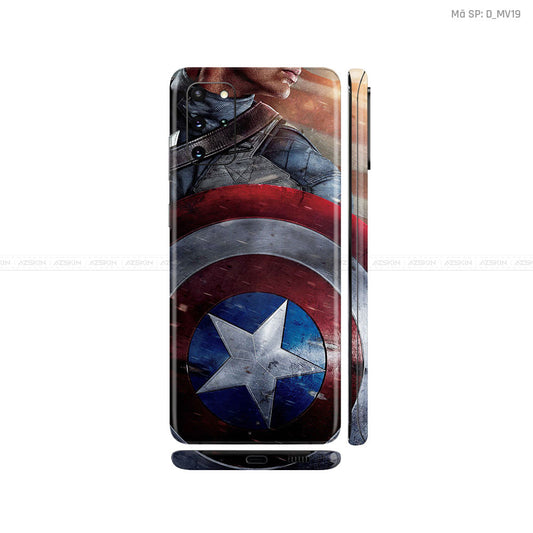 Dán Skin Galaxy S20 Series Hình Marvel Captain America | D_MV19