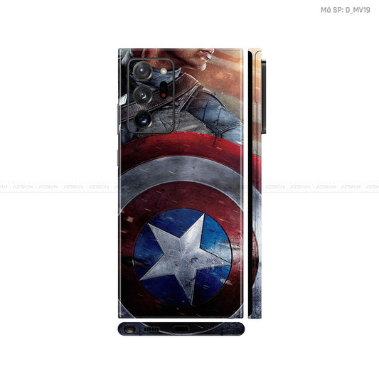 Dán Skin Galaxy Note 20 Series Hình Marvel Captain America | D_MV19