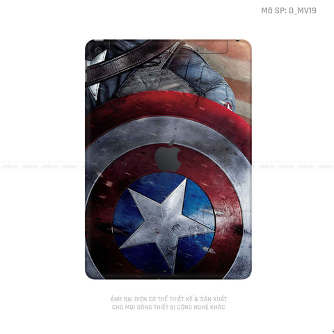 Dán Skin IPad Gen Series Hình Captain | Click Chọn Mẫu