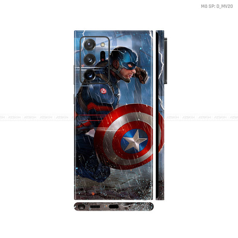 Dán Skin Galaxy Note 20 Series Hình Marvel Captain America | D_MV20