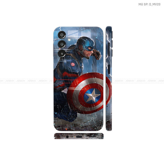 Dán Skin Samsung A Series Hình Captain America | D_MV20