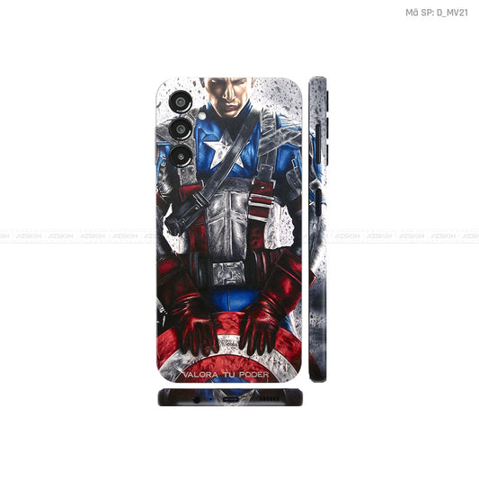 Dán Skin Samsung A Series Hình Captain America | D_MV21