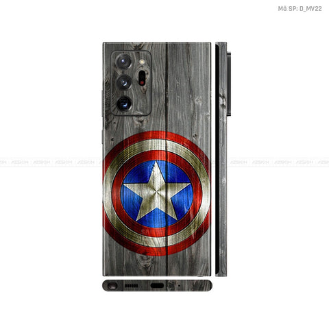 Dán Skin Galaxy Note 20 Series Hình Marvel Captain America | D_MV22