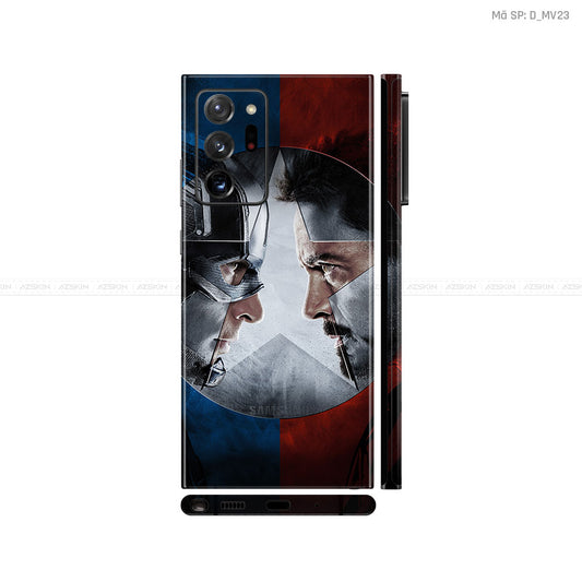 Dán Skin Galaxy Note 20 Series Hình Marvel Captain America | D_MV23