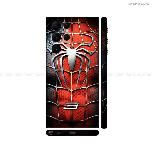 Dán Skin Galaxy S22 Series Hình Spider Man | D_MV24