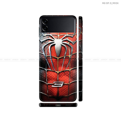 Dán Skin Galaxy Zflip4 Hình Spiderman | D_MV24