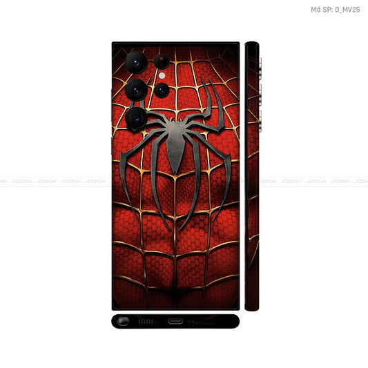 Dán Skin Galaxy S22 Series Hình Spider Man | D_MV25