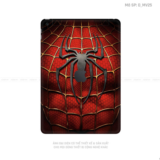Dán Skin IPad Gen Series Hình Spider Man | Click Chọn Mẫu