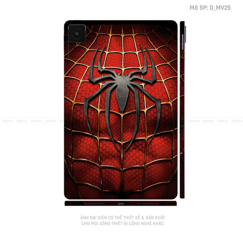Dán Skin Máy Tính Bảng Xiaomi Mipad Hình Spiderman | D_MV25