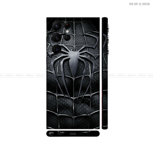 Dán Skin Galaxy S22 Series Hình Spider Man | D_MV26