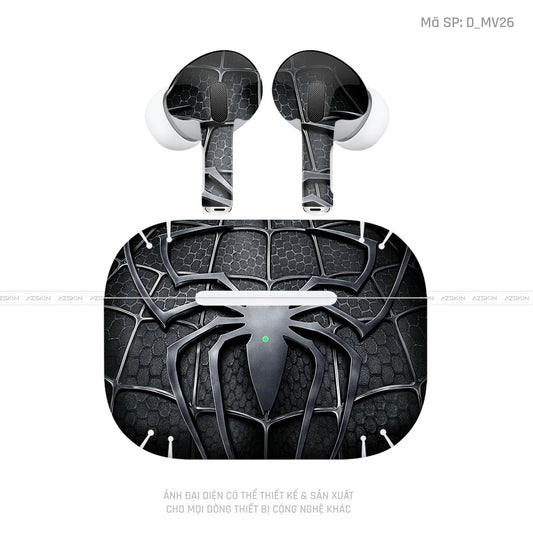Dán Skin Airpod 3 Hình Spiderman | D_MV26