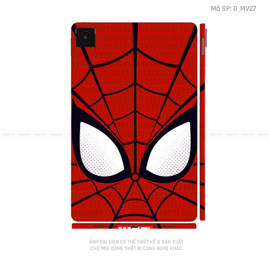 Dán Skin Máy Tính Bảng Xiaomi Mipad Hình Spiderman | D_MV27