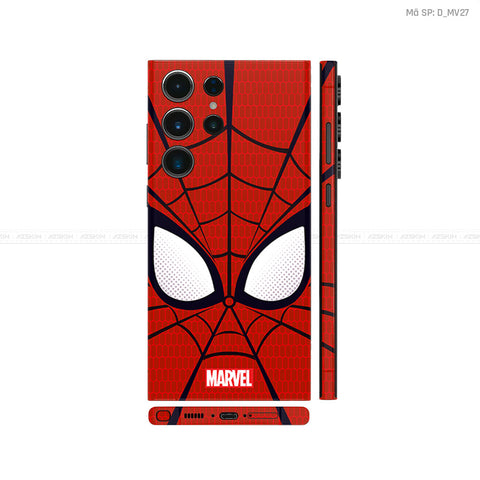 Dán Skin Galaxy S23 Series Hình Logo Spiderman | D_MV27