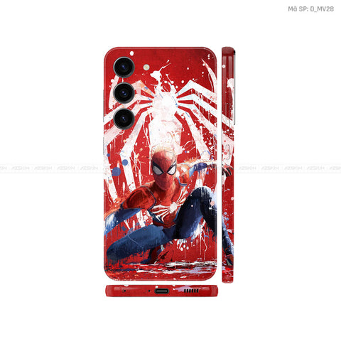 Dán Skin Galaxy S23 Series Hình Logo Spiderman | D_MV28