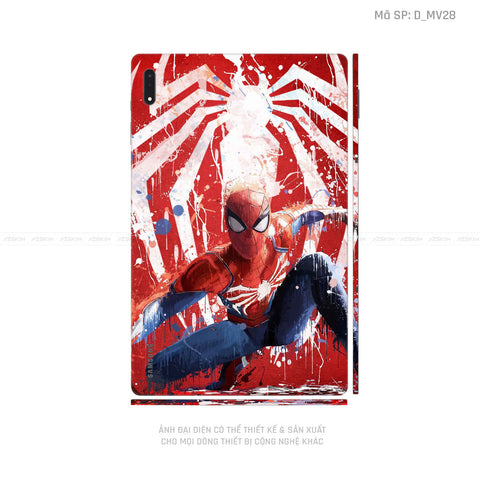 Dán Skin Galaxy Tab S9 Series Hình Marvel Spider Man | D_MV28