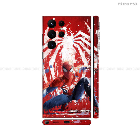 Dán Skin Galaxy S22 Series Hình Spider Man | D_MV28