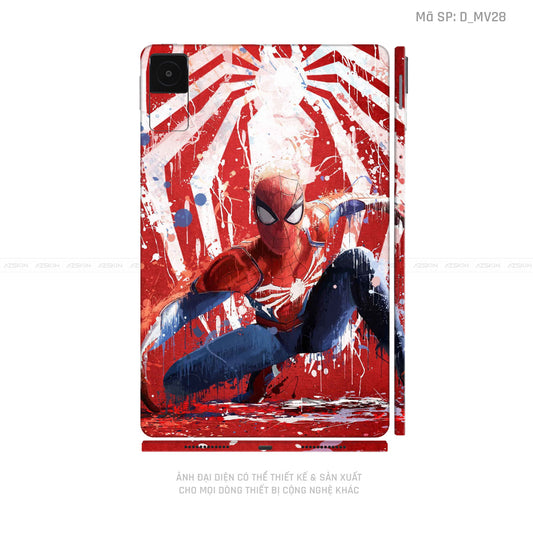 Dán Skin Máy Tính Bảng Xiaomi Mipad Hình Spiderman | D_MV28
