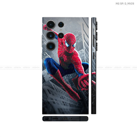 Dán Skin Galaxy S23 Series Hình Logo Spiderman | D_MV29