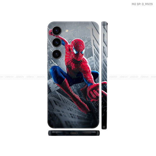 Dán Skin Galaxy S23 Series Hình Logo Spiderman | D_MV29