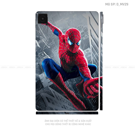Dán Skin Máy Tính Bảng Xiaomi Mipad Hình Spiderman | D_MV29
