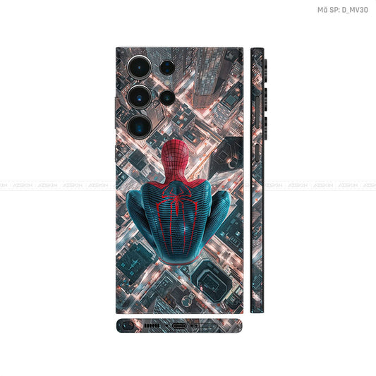 Dán Skin Galaxy S23 Series Hình Logo Spiderman | D_MV30