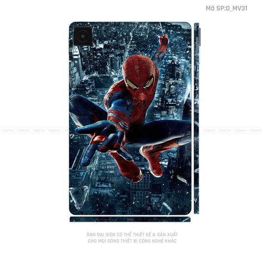 Dán Skin Máy Tính Bảng Xiaomi Mipad Hình Spiderman | D_MV31