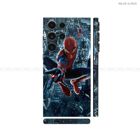 Dán Skin Galaxy S23 Series Hình Logo Spiderman | D_MV31