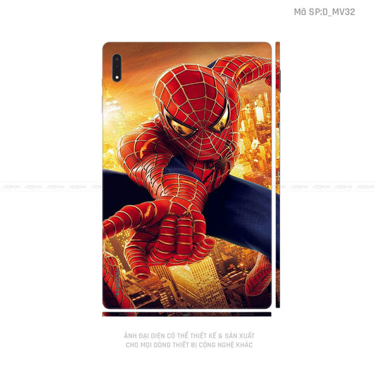 Dán Skin Galaxy Tab S9 Series Hình Marvel Spider Man | D_MV32