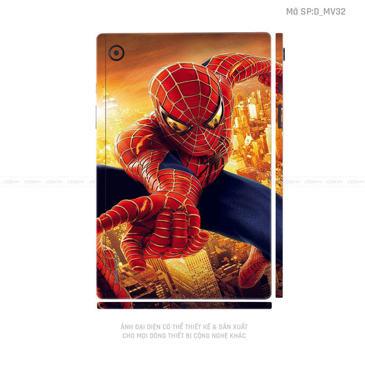 Dán Skin Galaxy Tab A Series Hình Spiderman | D_MV32