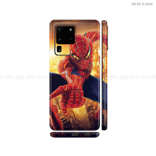 Dán Skin Galaxy S20 Series Hình Marvel Spider Man | D_MV32