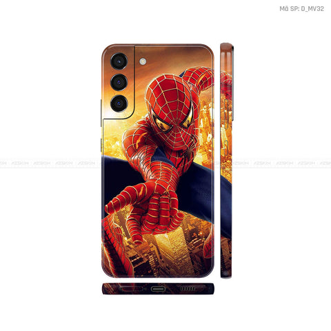 Dán Skin Galaxy S22 Series Hình Spider Man | D_MV31