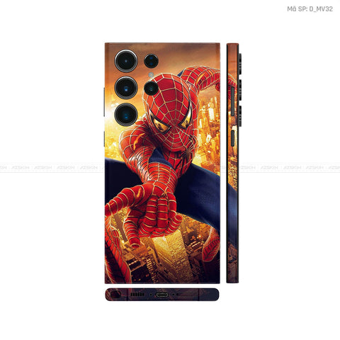 Dán Skin Galaxy S23 Series Hình Logo Spiderman | D_MV32
