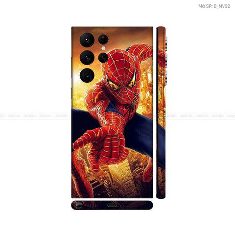 Dán Skin Galaxy S22 Series Hình Spider Man | D_MV31