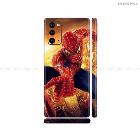 Dán Skin Galaxy Note 20 Series Hình Marvel Spider Man | D_MV32