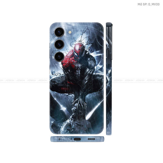 Dán Skin Galaxy S23 Series Hình Spiderman - Venom | D_MV33
