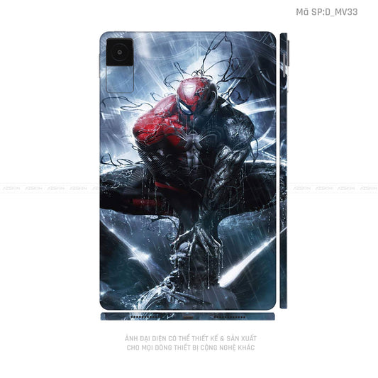 Dán Skin Máy Tính Bảng Xiaomi Mipad Hình Spiderman | D_MV33