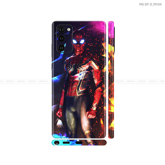 Dán Skin Galaxy Note 20 Series Hình Marvel Spider Man | D_MV34