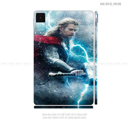 Dán Skin Máy Tính Bảng Xiaomi Mipad Hình Thor | D_MV35