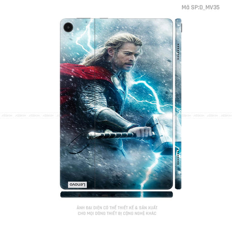 Dán Skin Máy Tính Bảng Lenovo Pad Series Hình Marvel Thor | D_MV35