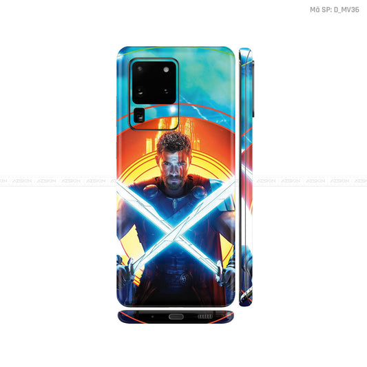 Dán Skin Galaxy S20 Series Hình Marvel Thor | D_MV36
