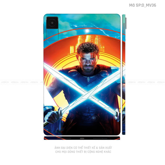 Dán Skin Máy Tính Bảng Xiaomi Mipad Hình Thor | D_MV36