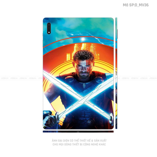 Dán Skin Galaxy Tab S9 Series Hình Marvel Thor | D_MV36