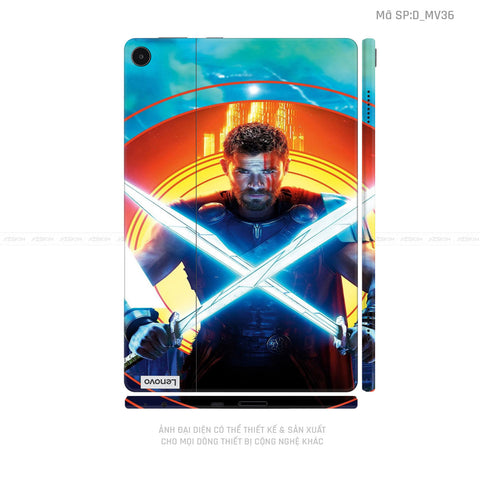 Dán Skin Máy Tính Bảng Lenovo Pad Series Hình Marvel Thor | D_MV36