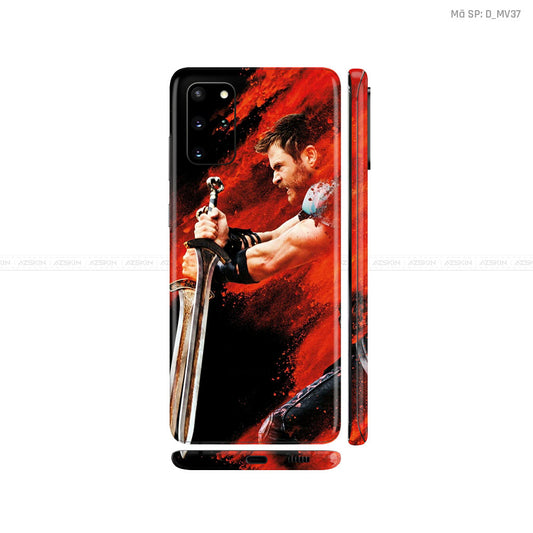 Dán Skin Galaxy S20 Series Hình Marvel Thor | D_MV37