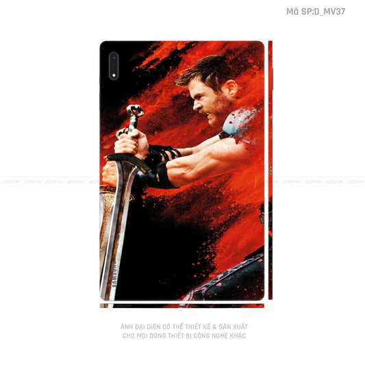 Dán Skin Galaxy Tab S9 Series Hình Marvel Thor | D_MV37
