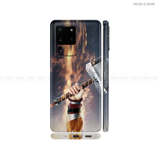 Dán Skin Galaxy S20 Series Hình Marvel Thor | D_MV39