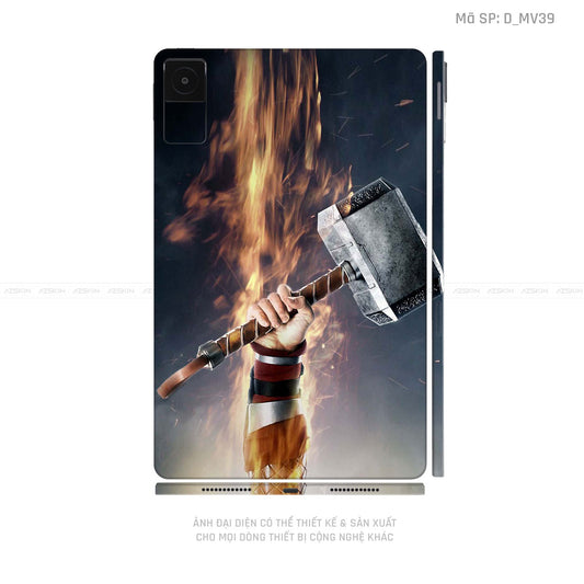 Dán Skin Máy Tính Bảng Xiaomi Mipad Hình Thor | D_MV39